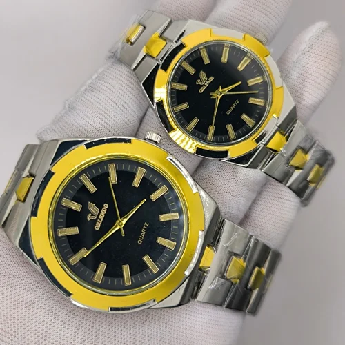 ست ساعت مچی زنانه و مردانه اورلیندو استیل