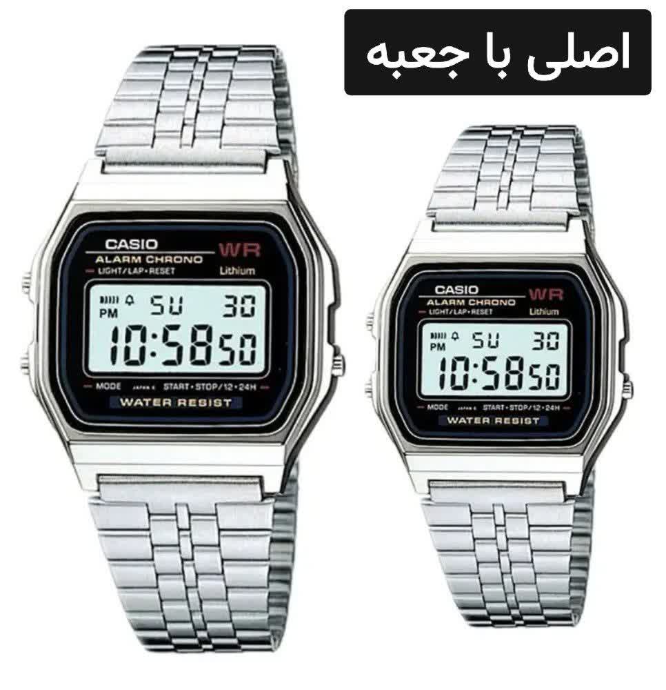 ست ساعت مردانه و زنانه کاسیو CASIO درجه یک موتور ژاپنی