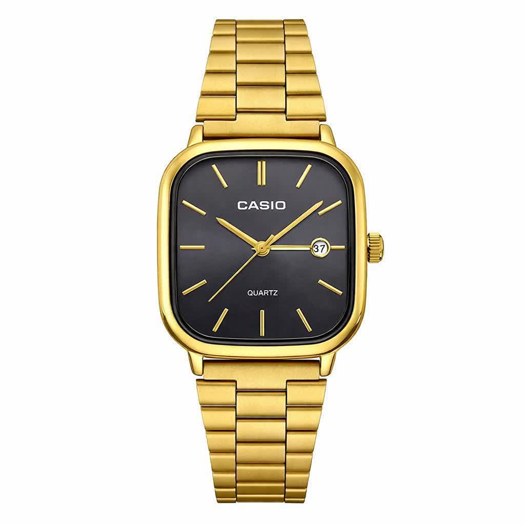 ساعت مچی مردانه کاسيو اولد مانی CASIO طلايی مشکی