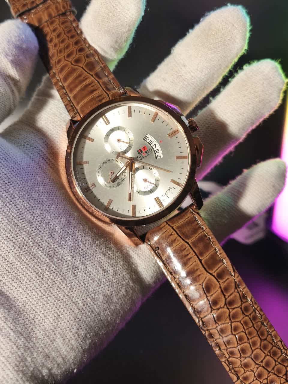 ساعت مچي مردانه تيکارتو TICARTO موتور تايوان مدل 2