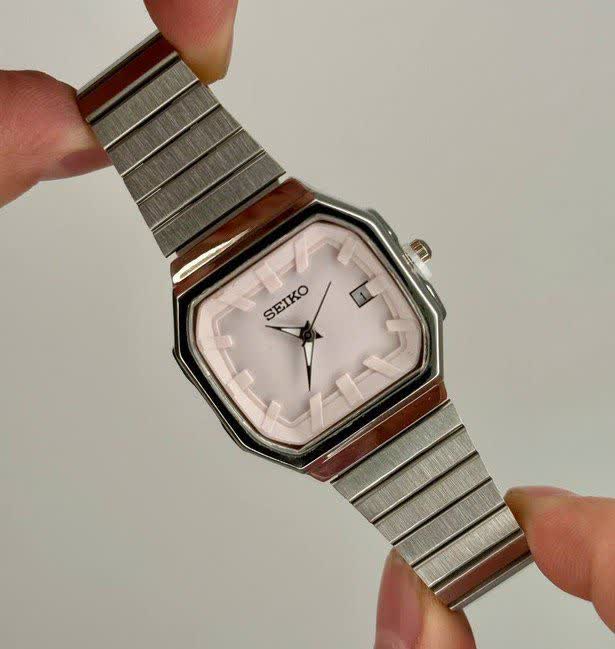 ساعت مچی مردانه سیکو گاد فادر SEIKO صفحه کرمی + رنگبندی
