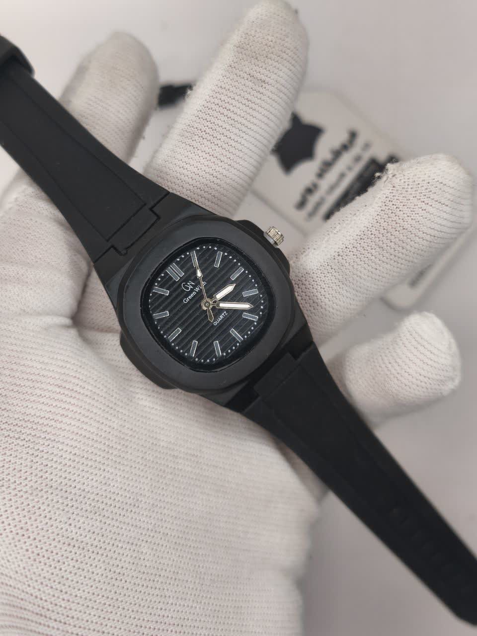 ساعت مچي زنانه گرين ويچ GREEN بند سيليکوني اورجينال