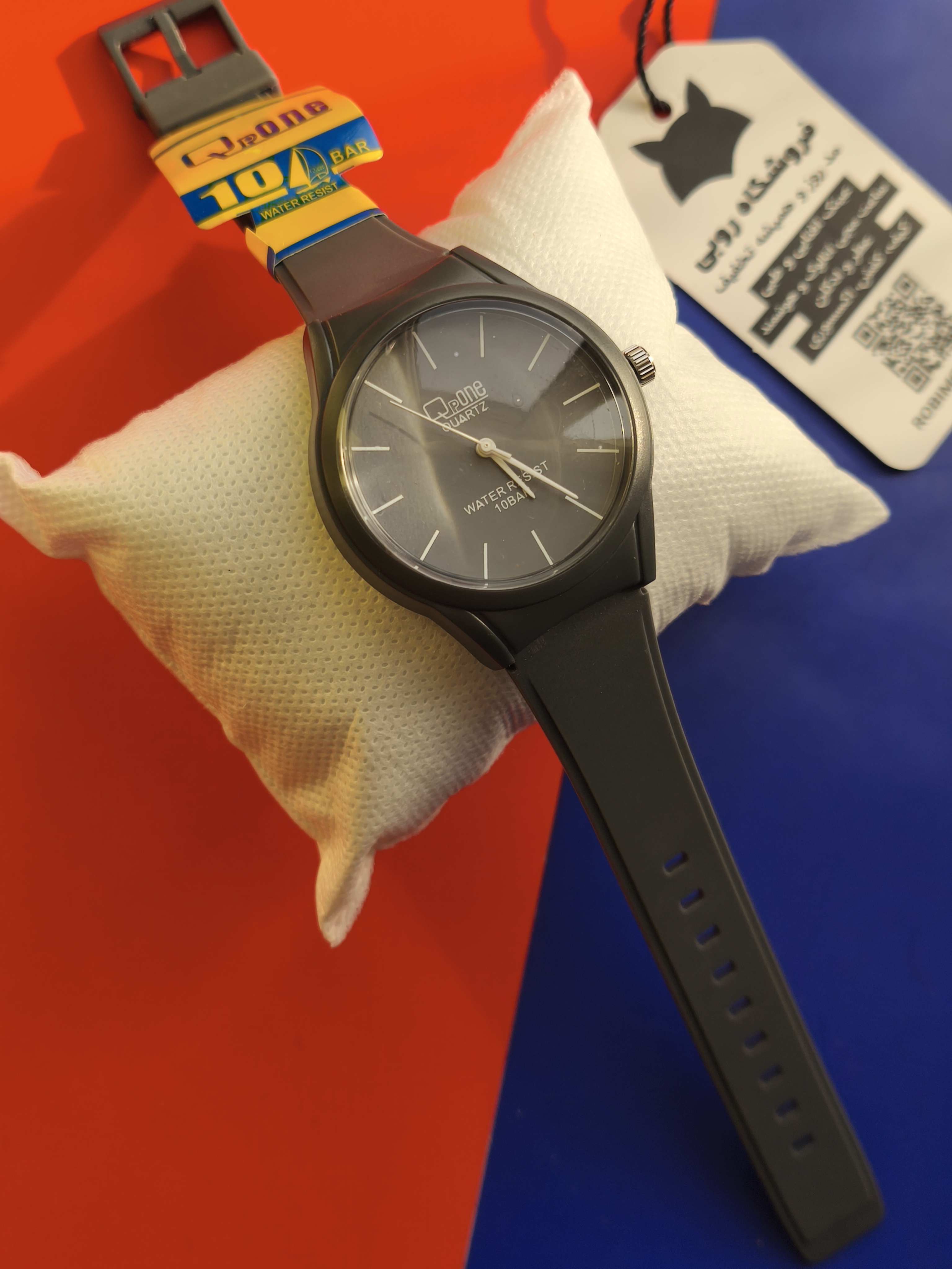 ساعت مچی مردانه کوارتز کیو کیو QQ مشکی