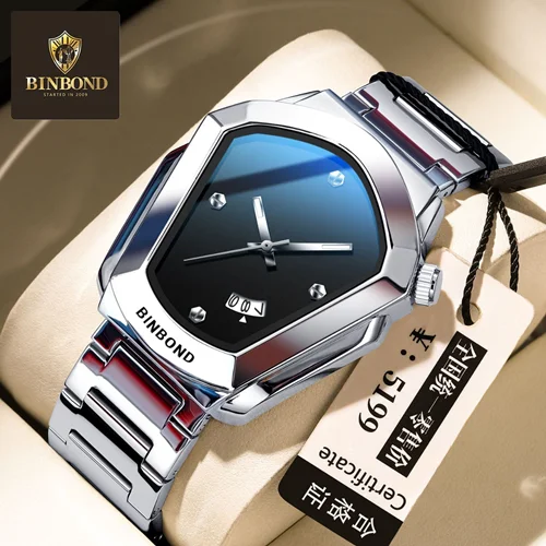 ساعت مچی مردانه مدل بوگاتی برند بین باند BIN BOND