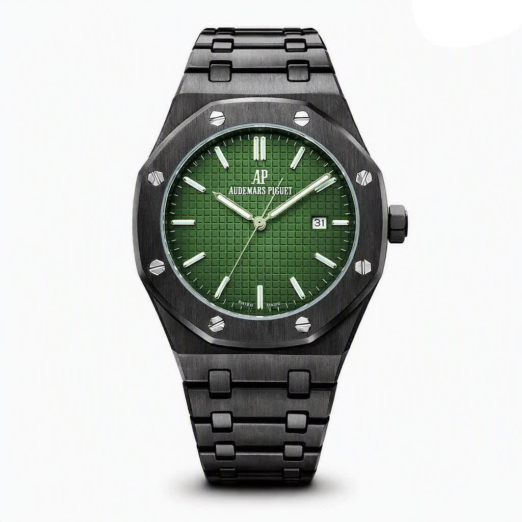 ساعت مچی مردانه اودمار پيگه Audemars Piguet مشکی صفحه سبز