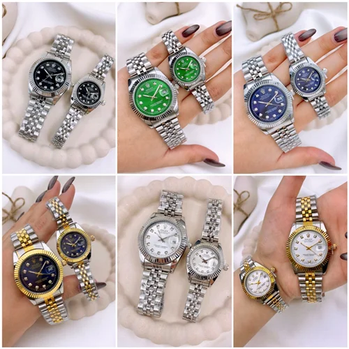 ست ساعت زنانه و مردانه رولکس ROLEX