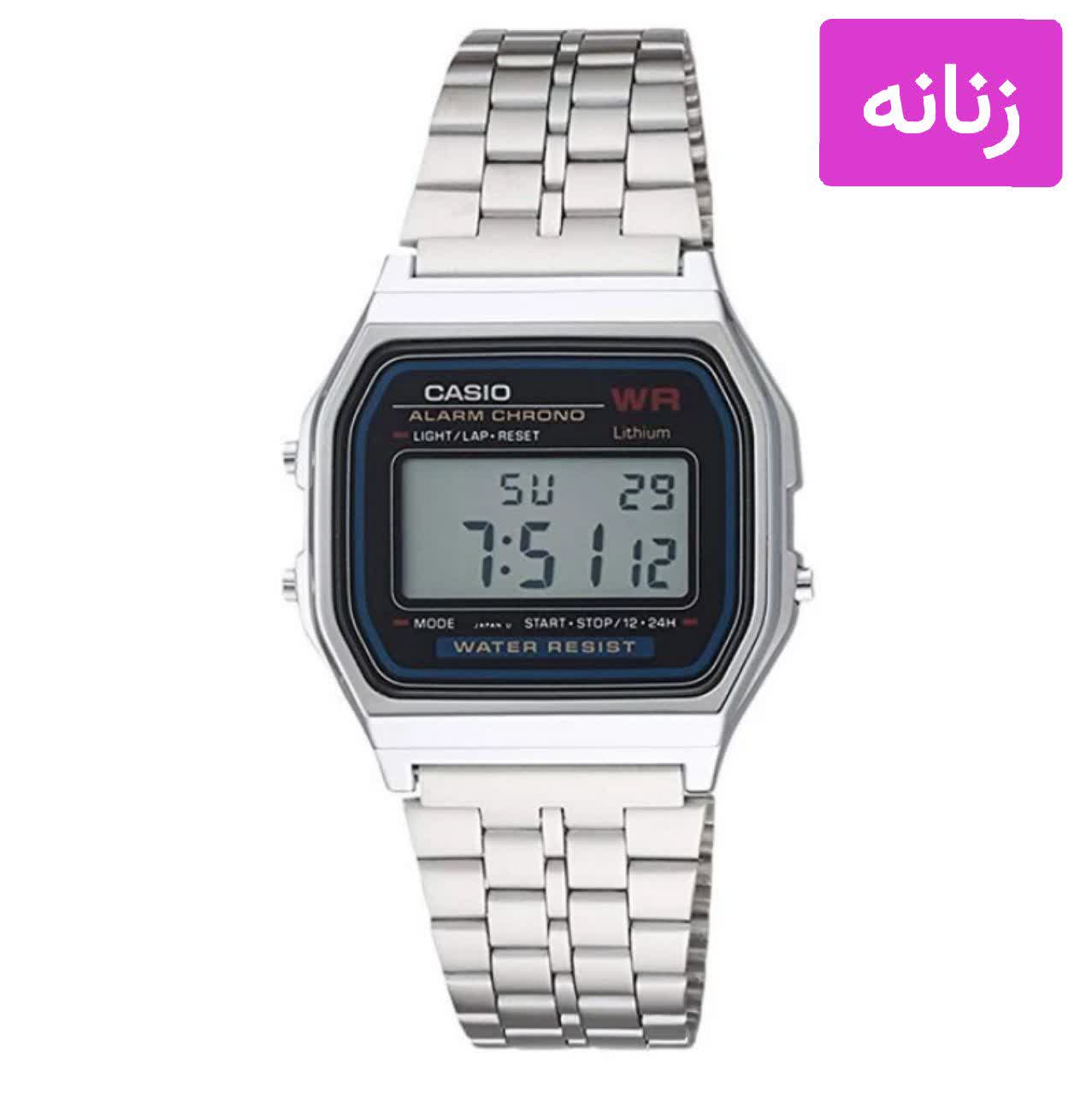 ساعت مچی زنانه کاسیو CASIO دیجیتال پرفروش موتور ژاپن