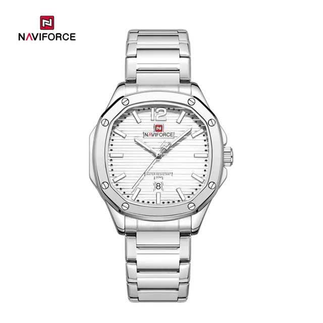 ساعت مچي مردانه نيوي فورس NAVIFORCE مدل Nf9243s موتور ژاپني