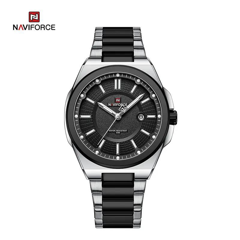 ساعت مچي عقربه اي مردانه نيوی فورس NAVIFORCE مدل Nf9212 موتور ژاپن
