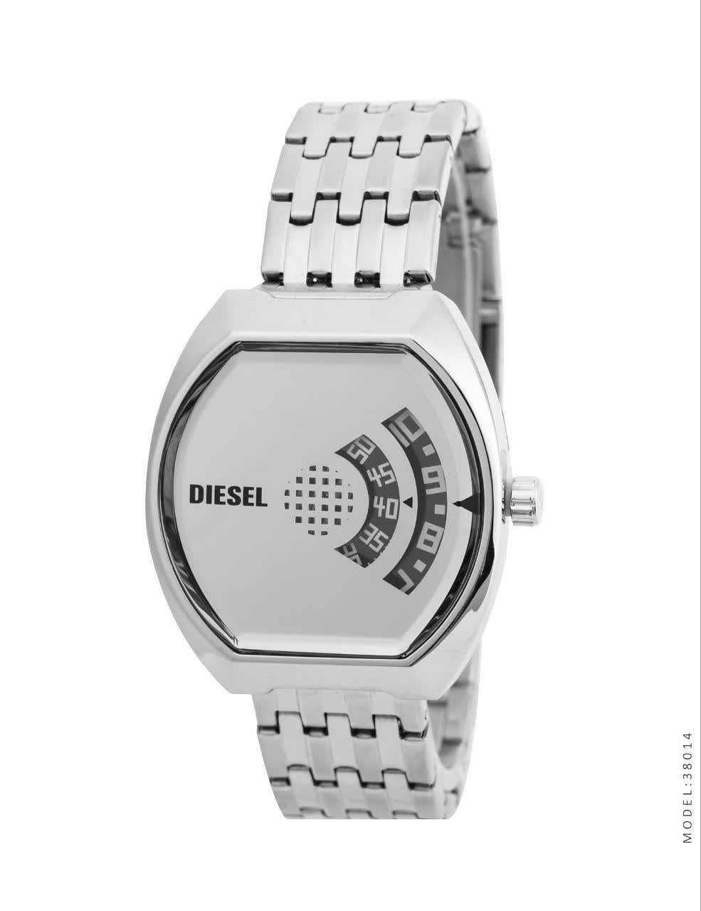 ساعت مچي مردانه ديزل DIESEL مدل 380 صفحه سفيد