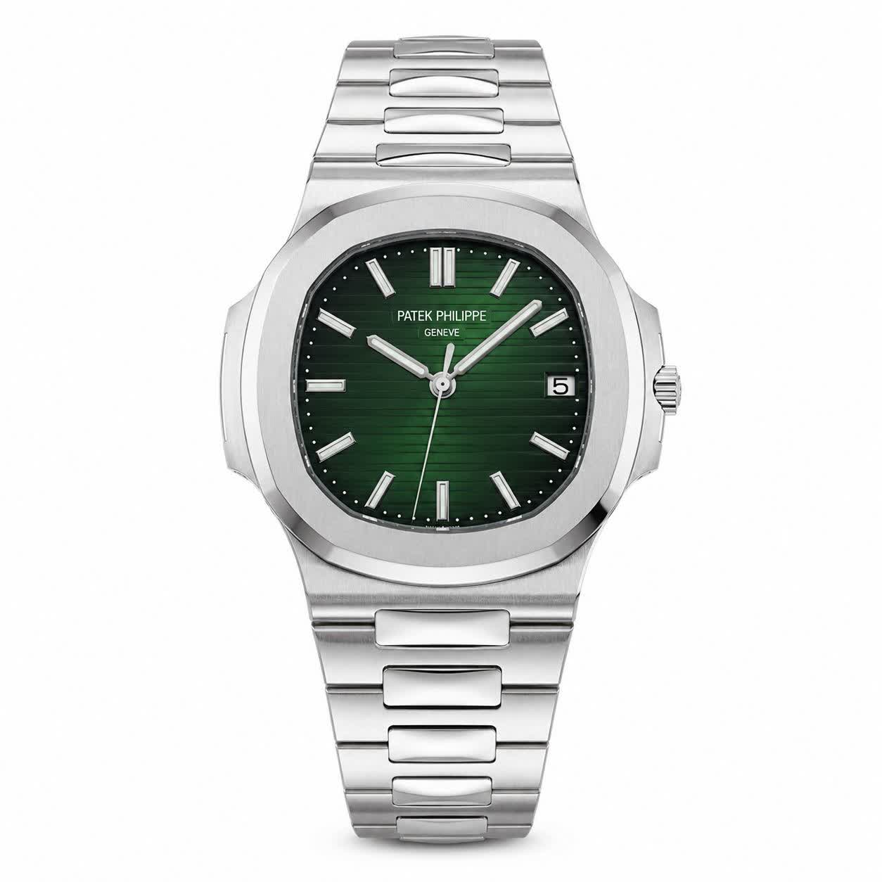 ساعت مچی مردانه پتک فيليپ PATEKPHILIPPE صفحه سبز