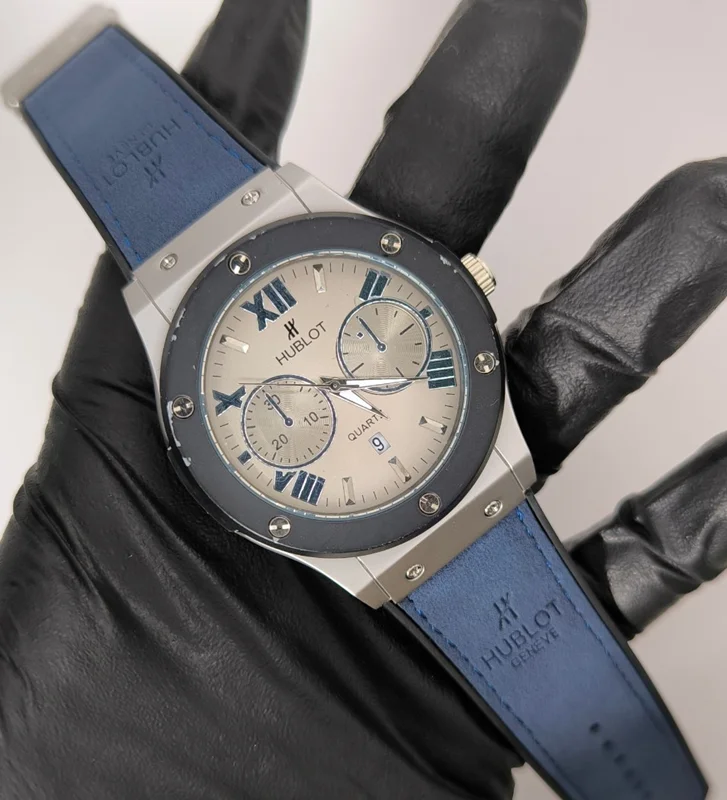 ساعت مچی مردانه هابلوت HUBLOT بند رابر