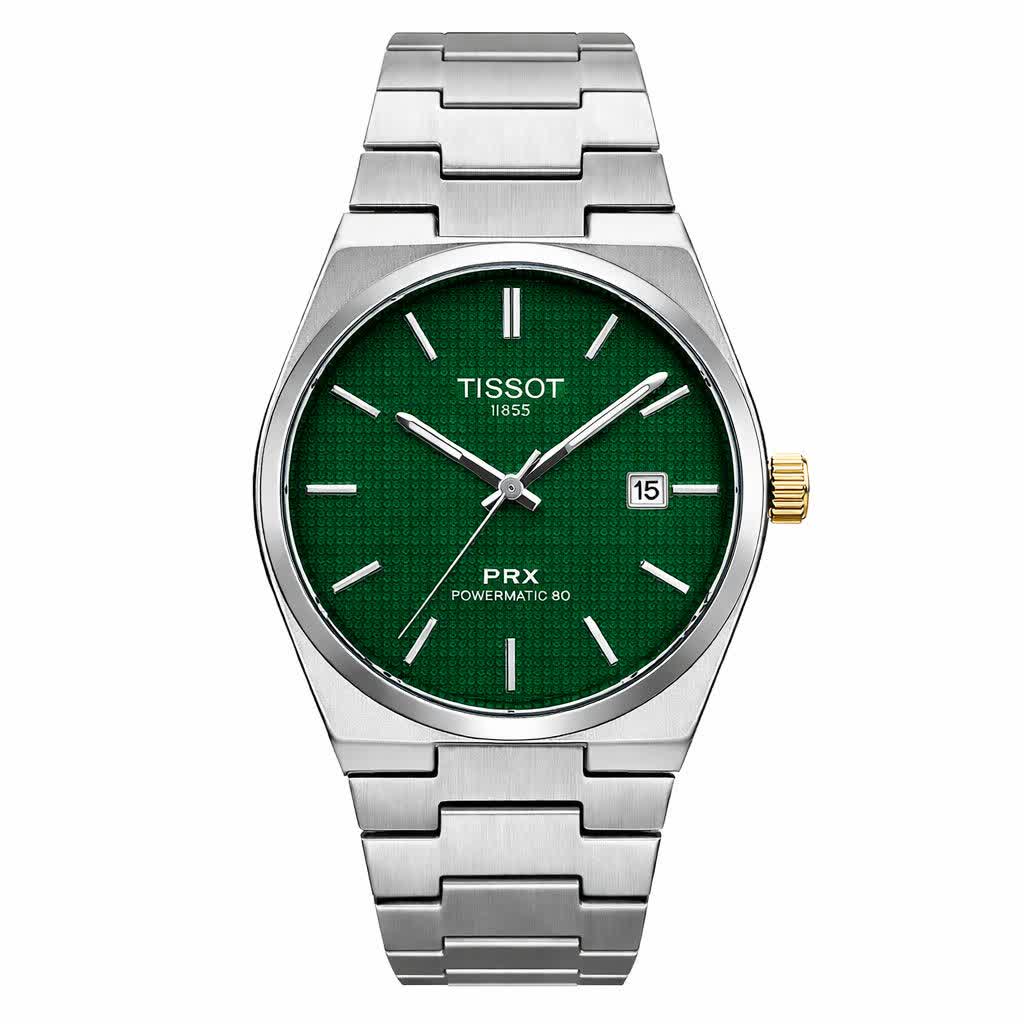 ساعت مچی عقربه ای مردانه تيسوت TISSOT صفحه سبز