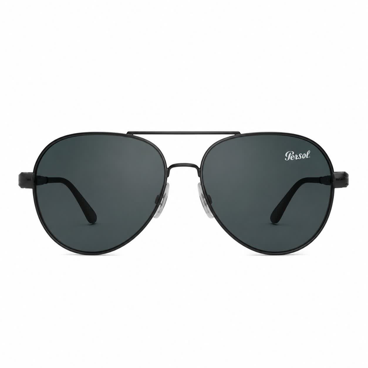 عينک آفتابی مردانه خلبانی پرسول persol استاندارد ساخت ايتاليا مدل B9 مشکی