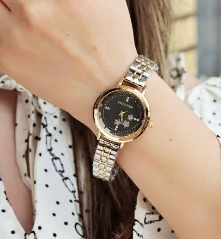 ساعت مچي زنانه امپاور EMPAWER طرح سه گل