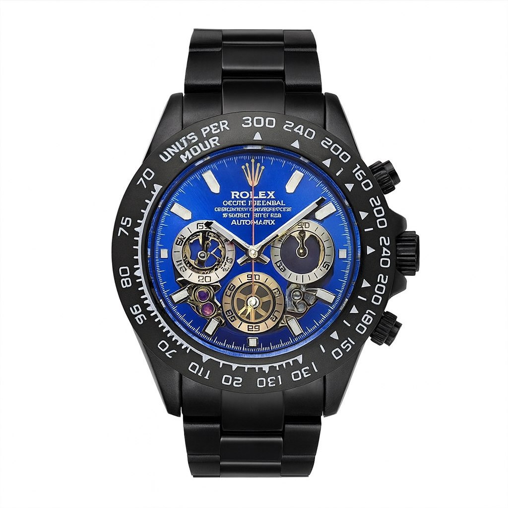 ساعت مچي مردانه کرنوگراف رولکس ديتونا ROLEX Daytona کيفيت فوق العاده صفحه آبي