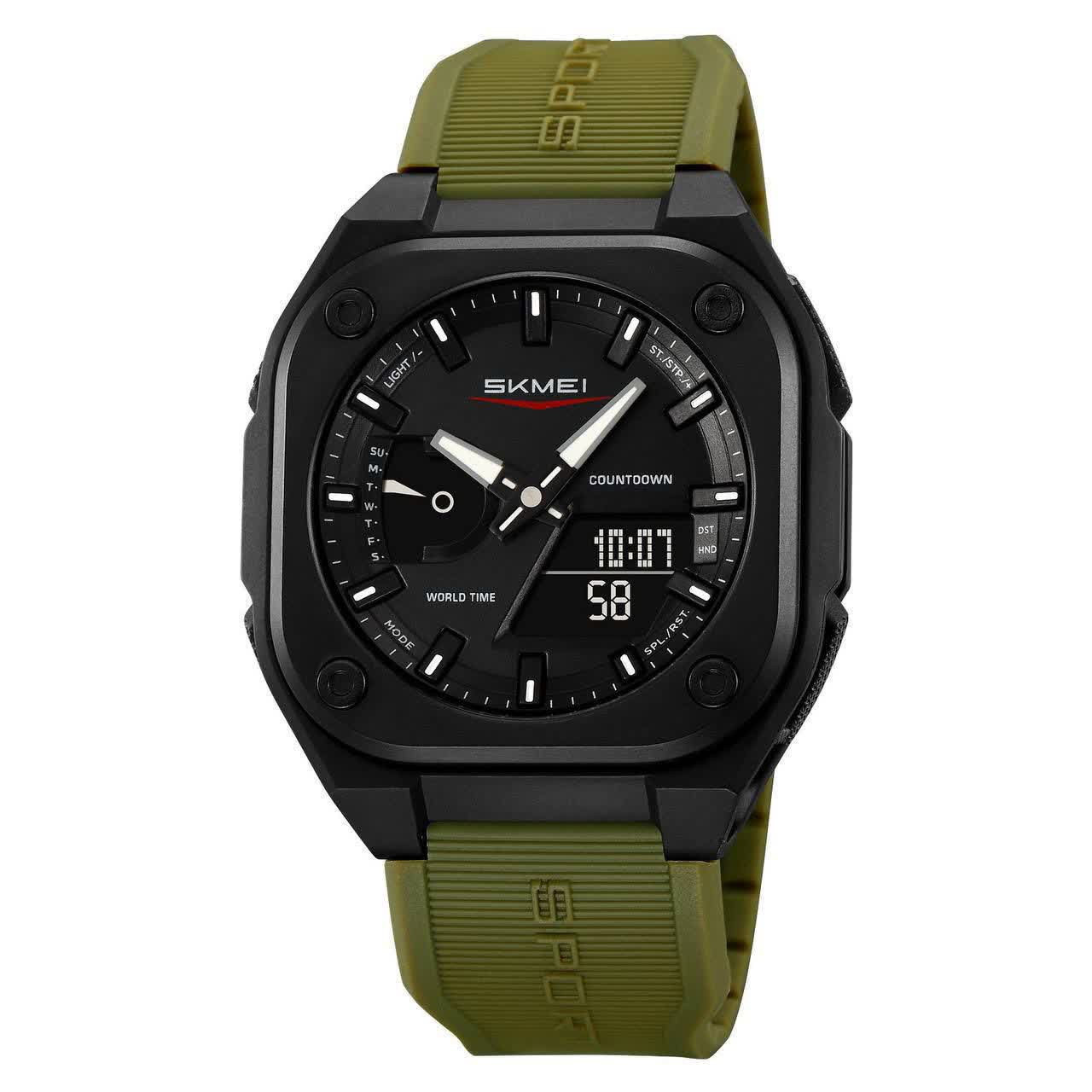 ساعت مچي مردانه عقربه اي و ديجيتال اسکمي SKMEI مدل AG 2328 اورجينال