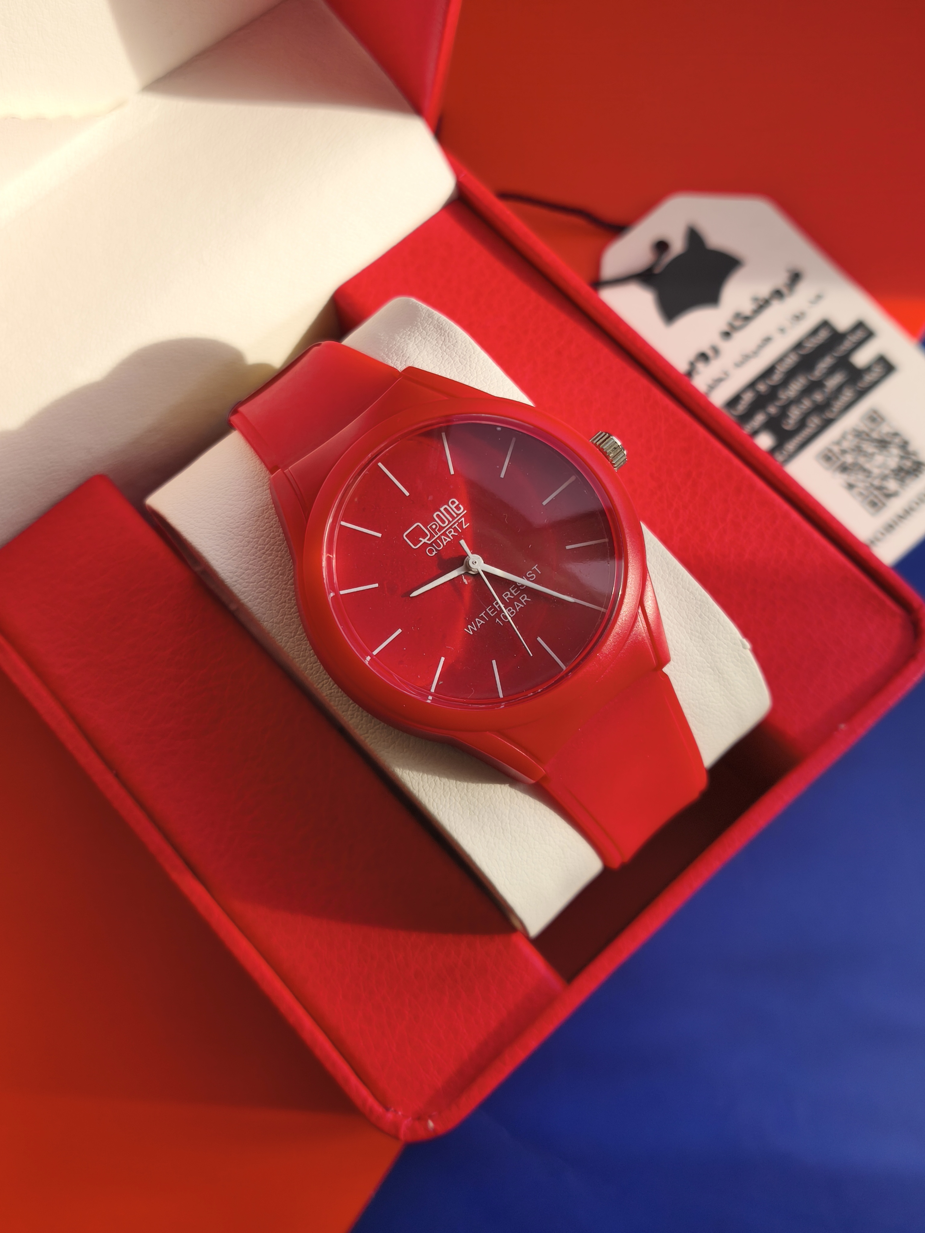 ساعت مچی دخترانه کوارتز کیو کیو QQ قرمز