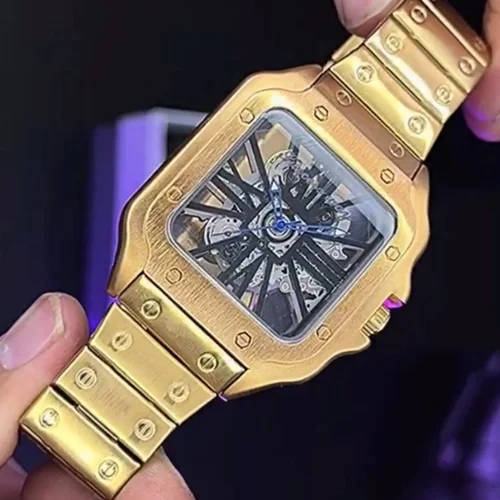 ساعت مچی مردانه کارتیر CARTER پشت و رو نمایان