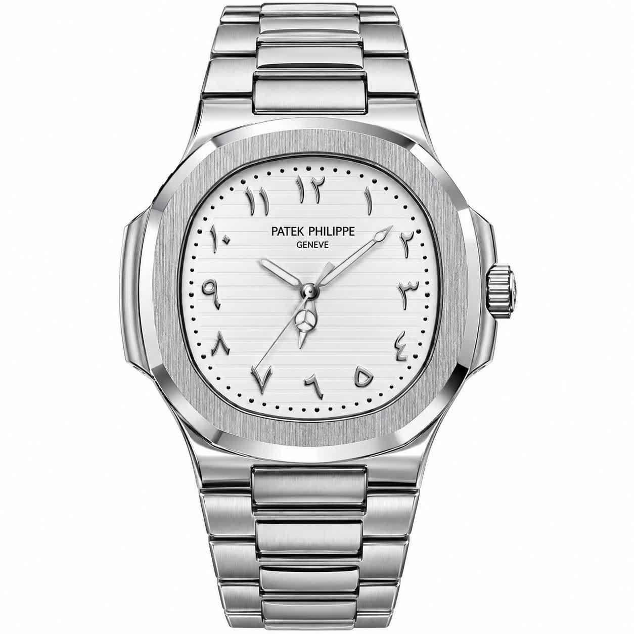ساعت مچی عقربه ای مردانه پتک فیلیپ PATEKPHILIPPE سفید + گارانتی + فول پک m6