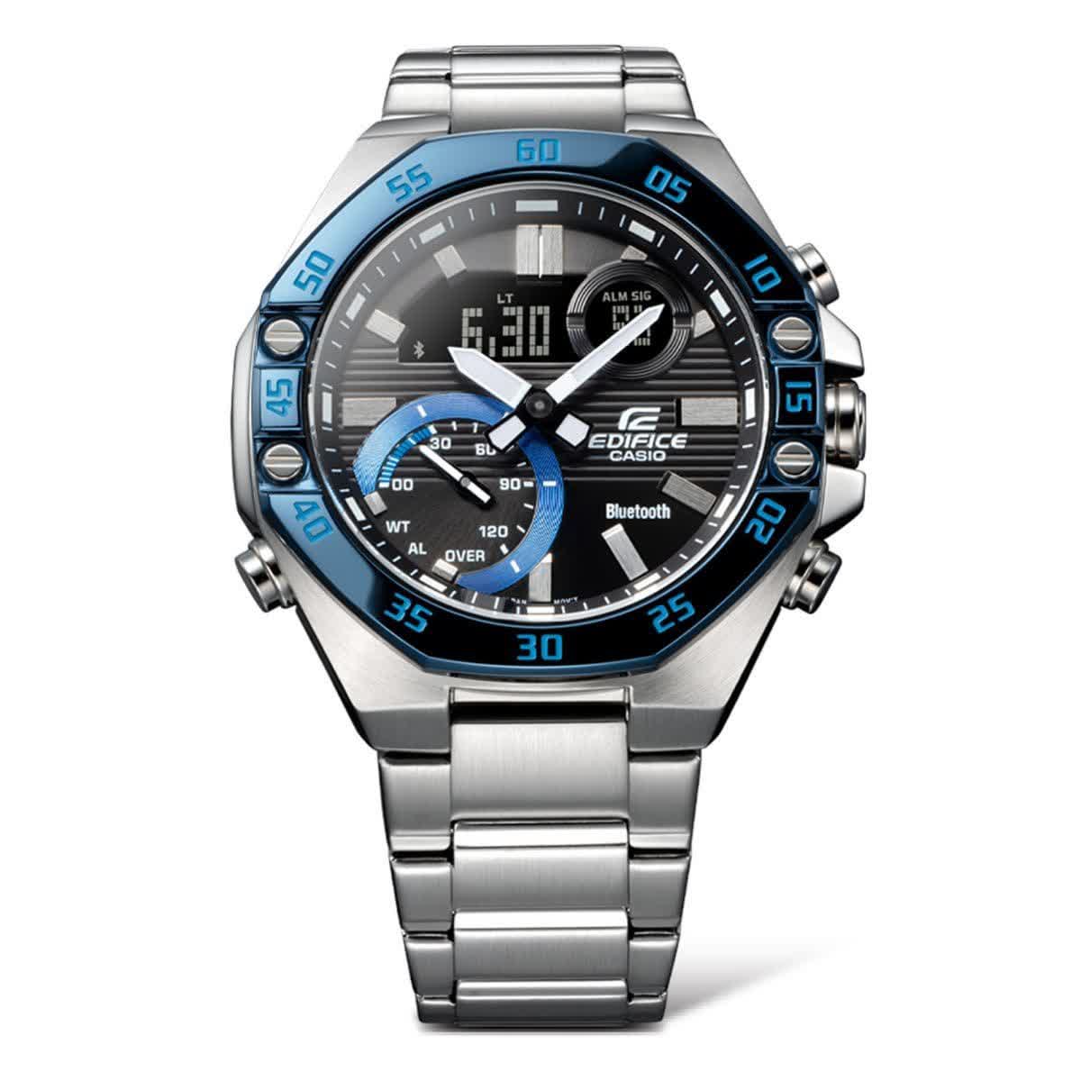 ساعت مچی مردانه عقربه ای و ديجيتال کاسيو CASIO EDIFICE موتور ژاپنی مدل01