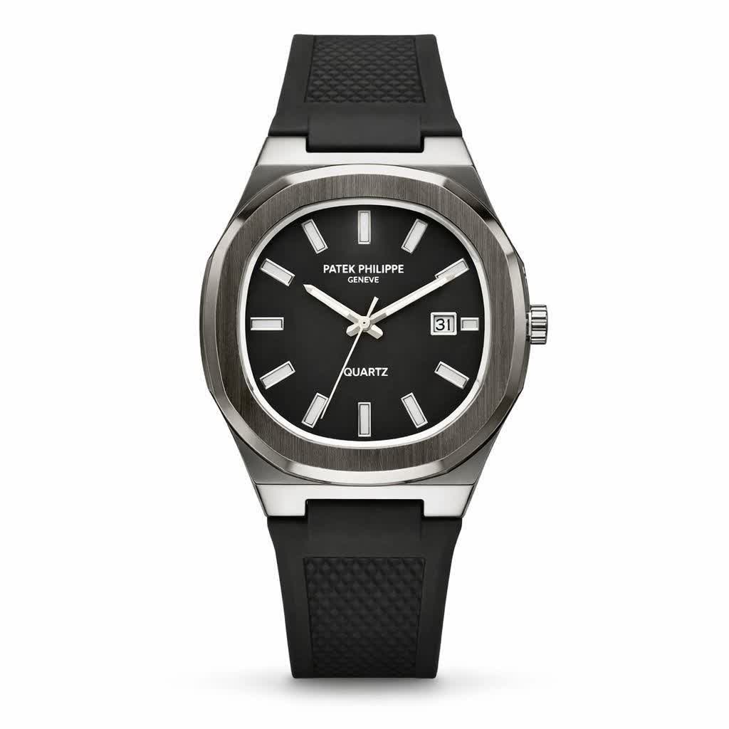 ساعت مچی عقربه ای مردانه پتک فيليپ PATEKPHILIPPE مشکی
