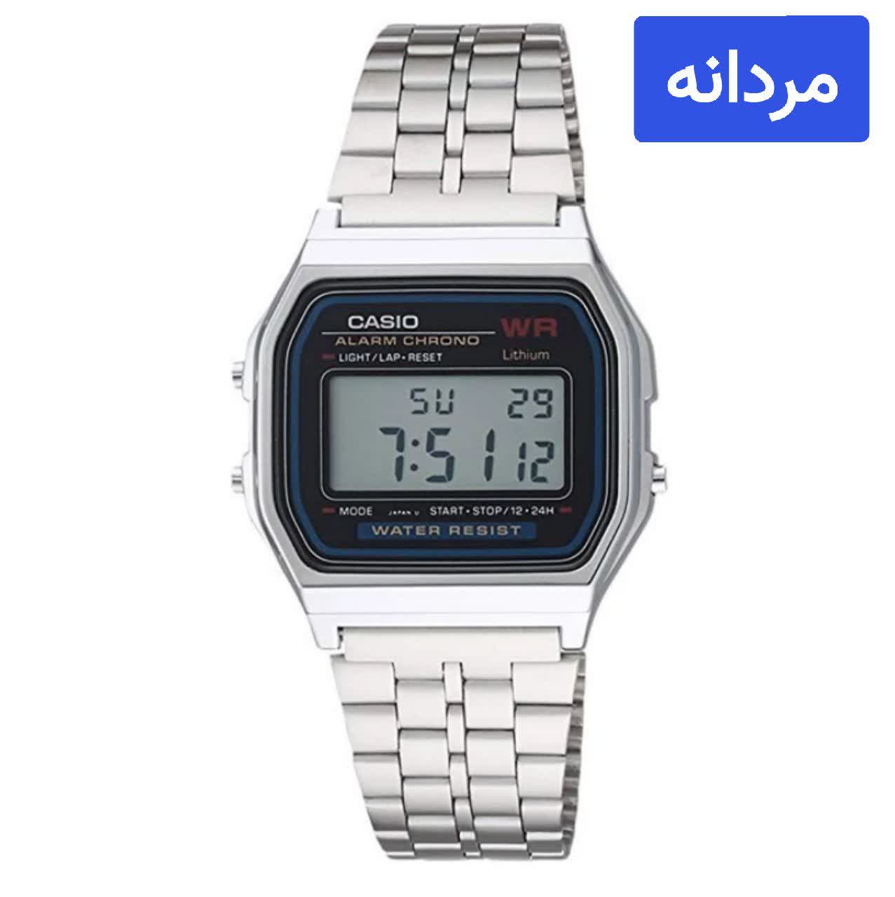 ساعت مچی مردانه کاسیو CASIO دیجیتال پرفروش موتور ژاپن