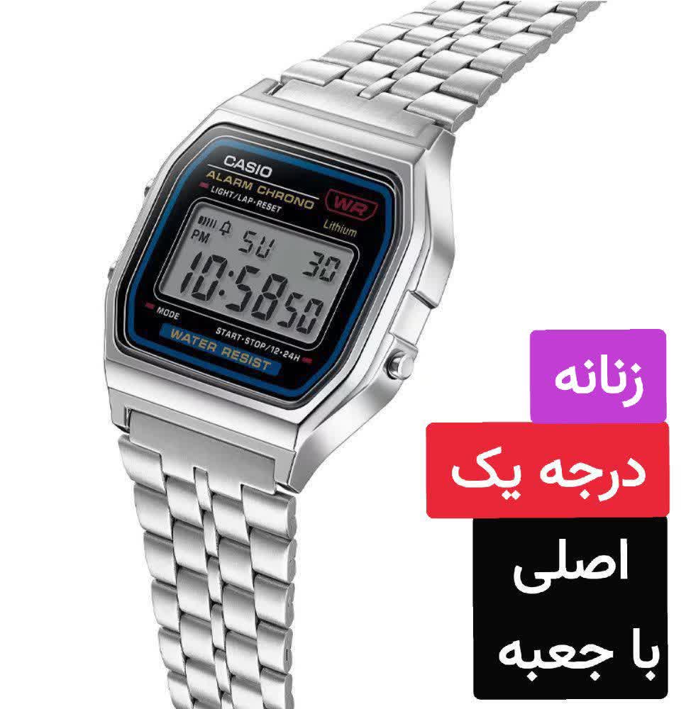 ساعت زنانه کاسیو CASIO دیجیتال درجه یک موتور ژاپنی