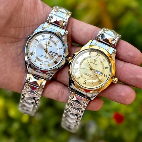 ساعت مچی مردانه پوداگار poedagar بند استیل الماسی