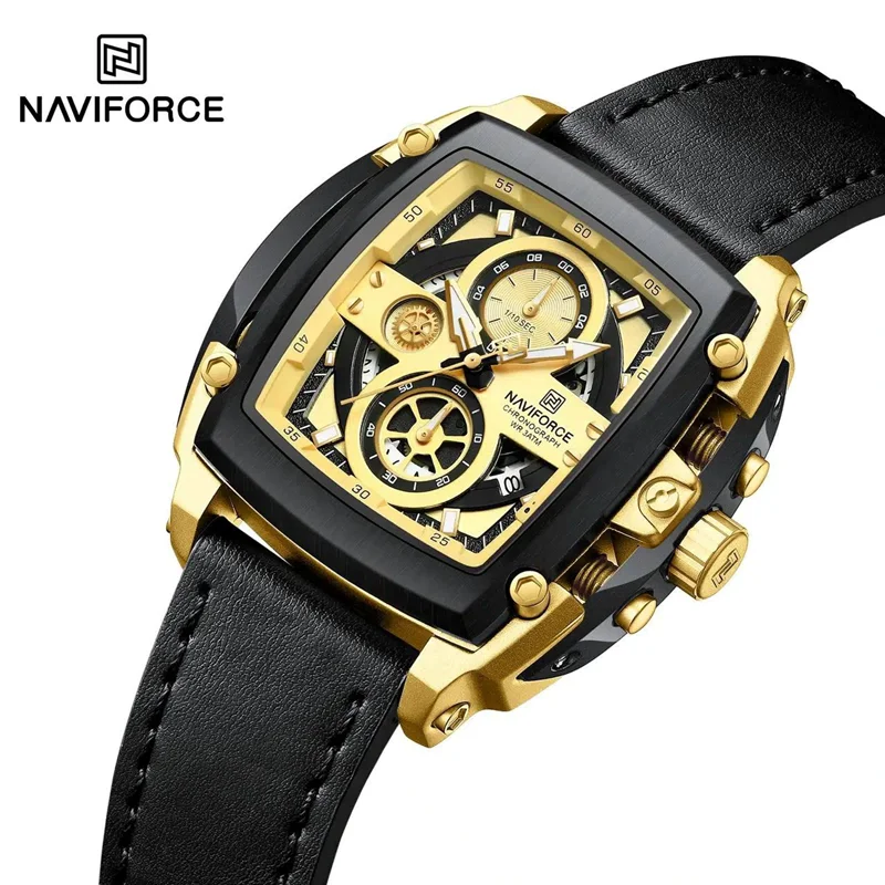 ساعت مچی کورنوگراف مردانه نیوی فورس NAVIFORCE مدل Nf8067 اورجینال