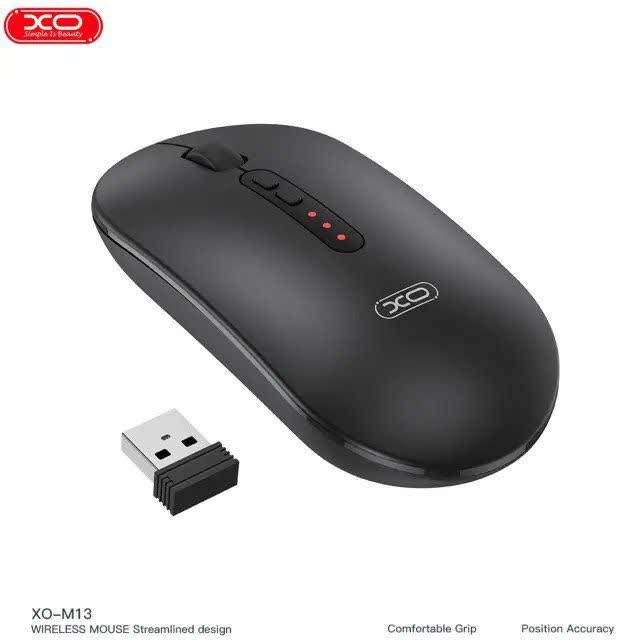 ماوس بی سيم ايکس او XO مدل M13 با اتصال بلوتوث و دانگل USB