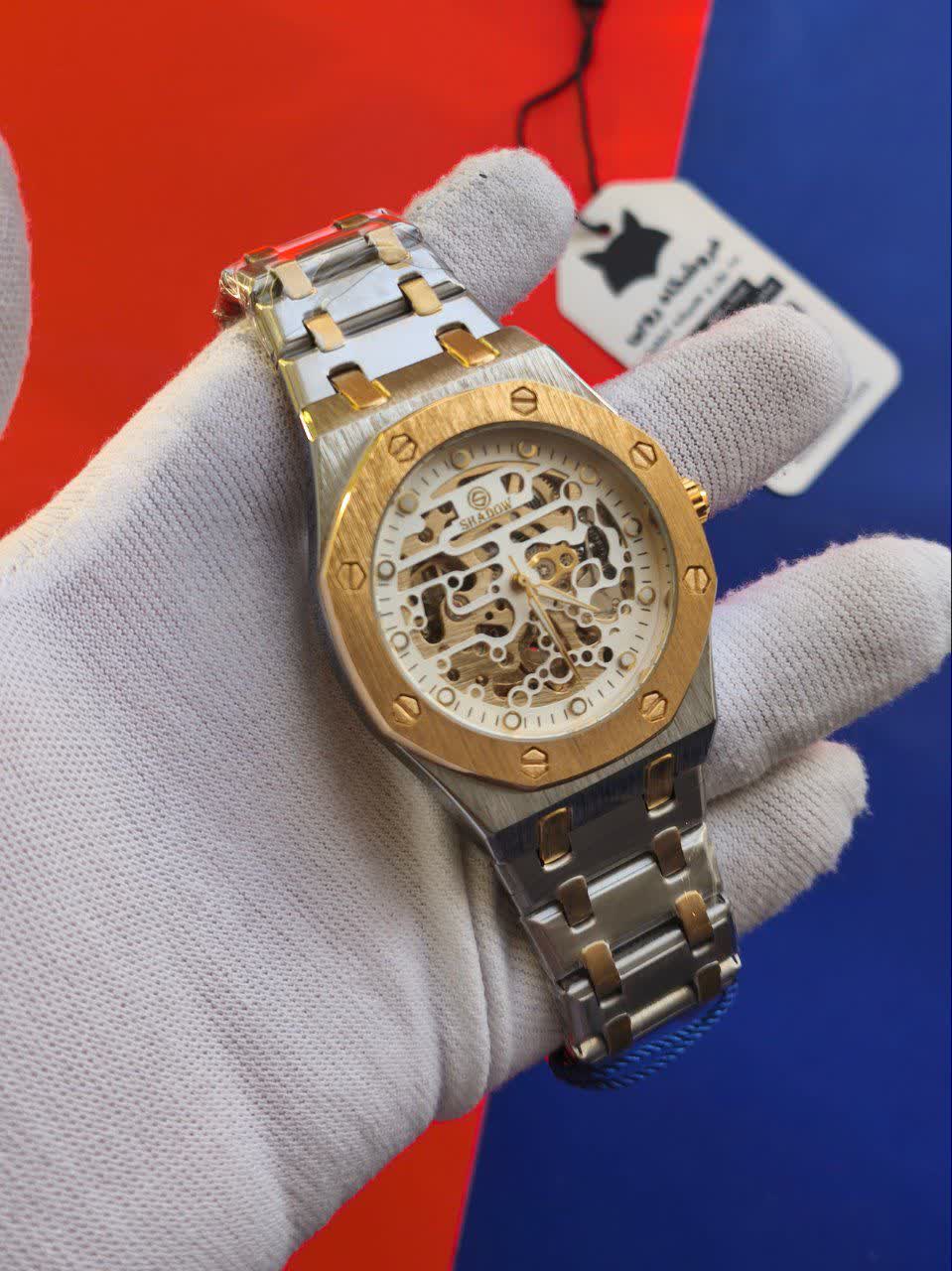 ساعت مچي مردانه اتوماتيک برند شدو SHADOW  چرخ دنده فوق العاده