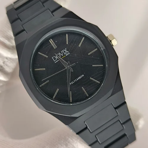 ساعت مچی مردانه برند دایویکس DOVIX کربنی مشکی