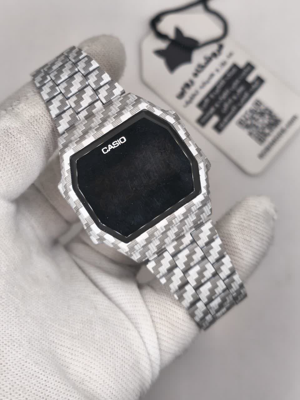 ساعت مچي مردانه ديجيتال کاسيو CASIO موتور ژاپن مشکي