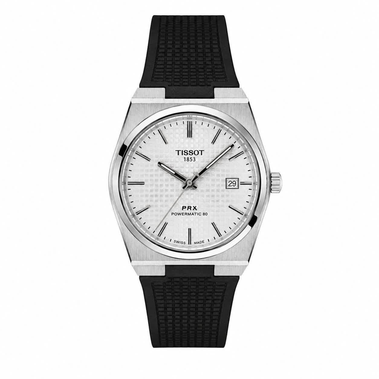 ساعت مچی عقربه ای مردانه تيسوت TISSOT مشکی سفيد