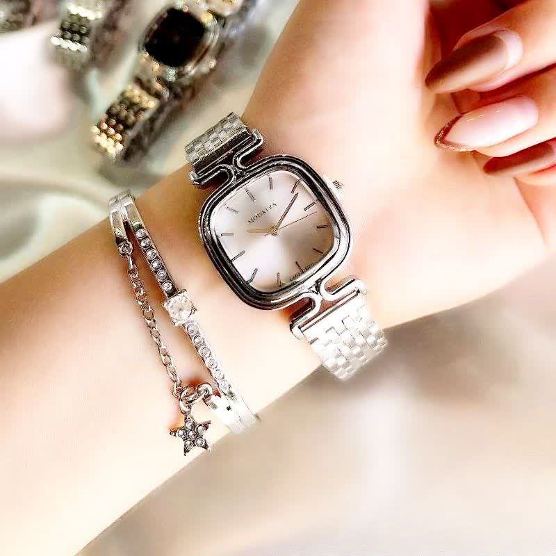 ساعت مچي دخترانه نايدو NAIDU پاپيوني صفحه سفيد