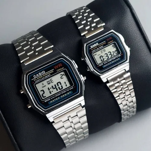 ست ساعت مچی کاسیو CASIO اصلی A159W-N1 نوستالژی