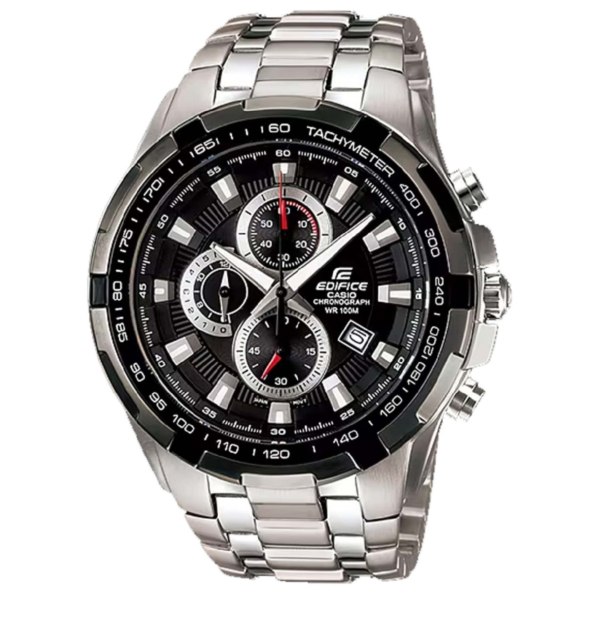 ساعت مچي کرنوگراف مردانه دو زمانه کاسيو اديفايس CASIO EDIFICE سه موتوره