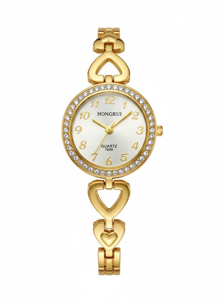 ساعت مچی زنانه کوارتز هانگری HONGRUI کد 6