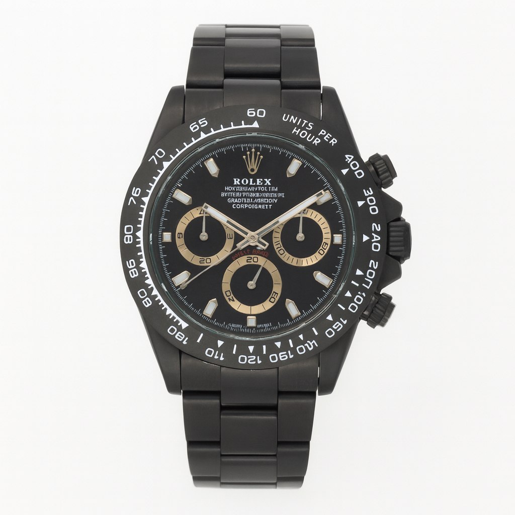 ساعت مچي مردانه کرنوگراف رولکس ديتونا ROLEX Daytona کيفيت فوق العاده مشکي