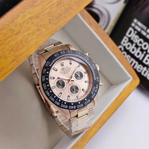 ساعت مچی مردانه رولکس ROLEX رنگ رزگلد