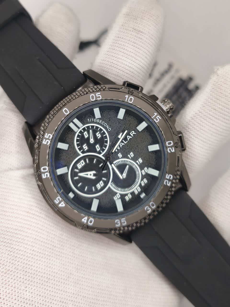 ساعت مچي مردانه والار WALAR طرح سه موتوره