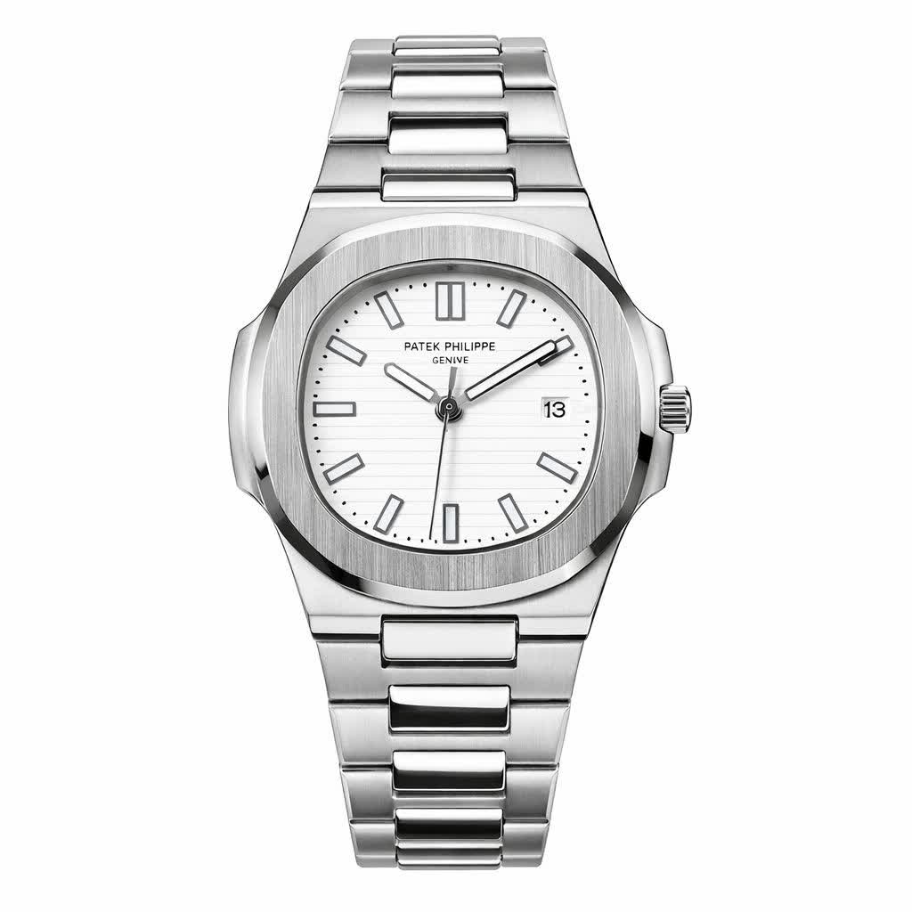 ساعت مچی زنانه پتک فيليپ Patek Philippe قفل مخفی نقره ای
