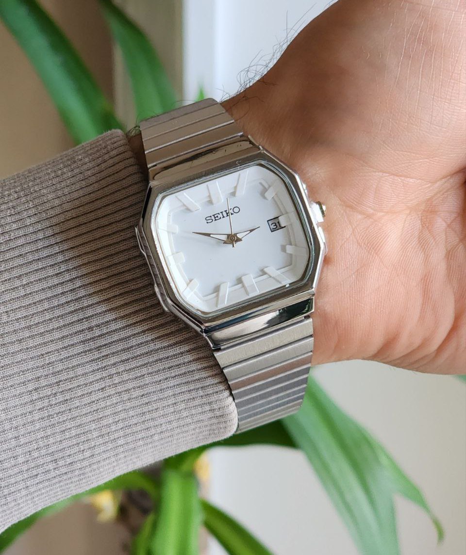 ساعت مچی مردانه سیکو گاد فادر SEIKO صفحه سفید + رنگبندی