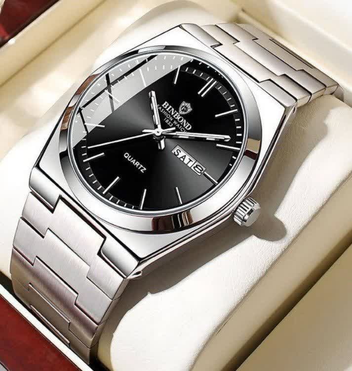 ساعت مچي مردانه بين باند BIN BOND اورجينال استيل