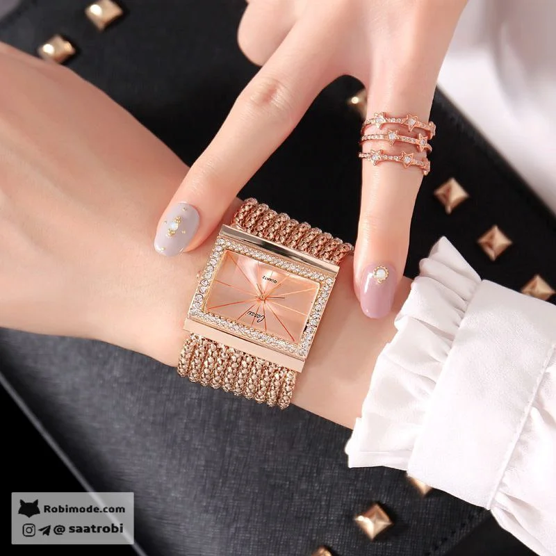 ساعت زنانه کاکاچی مکعبی cacaxi