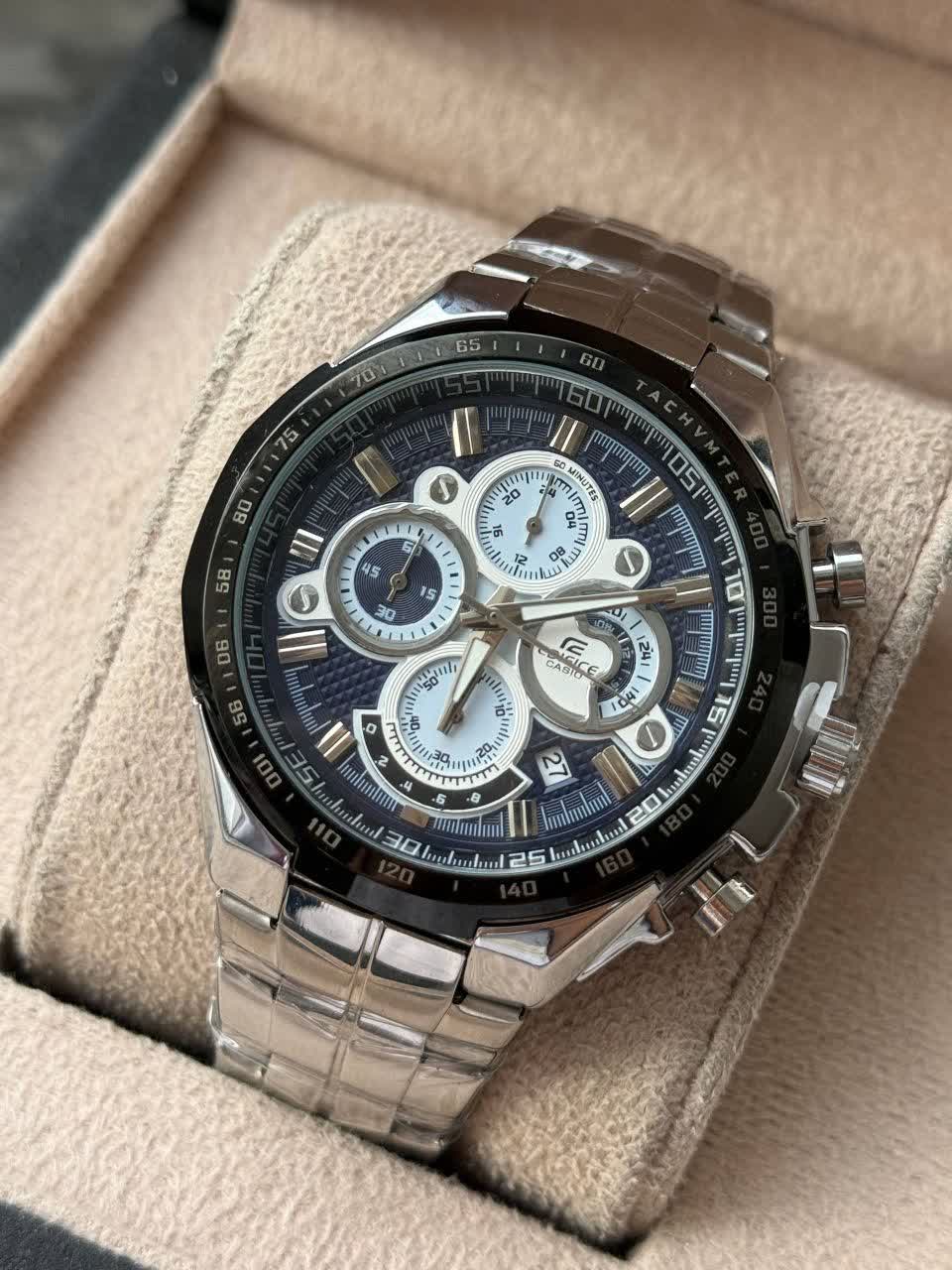 ساعت مچي مردانه سه موتوره اديفايس CASIO EDIFICE مدل 44