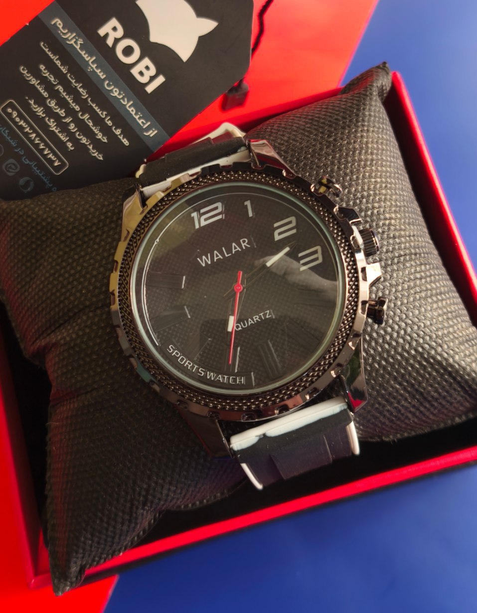 ساعت مچی مردانه والار WALAR طرح میباخ