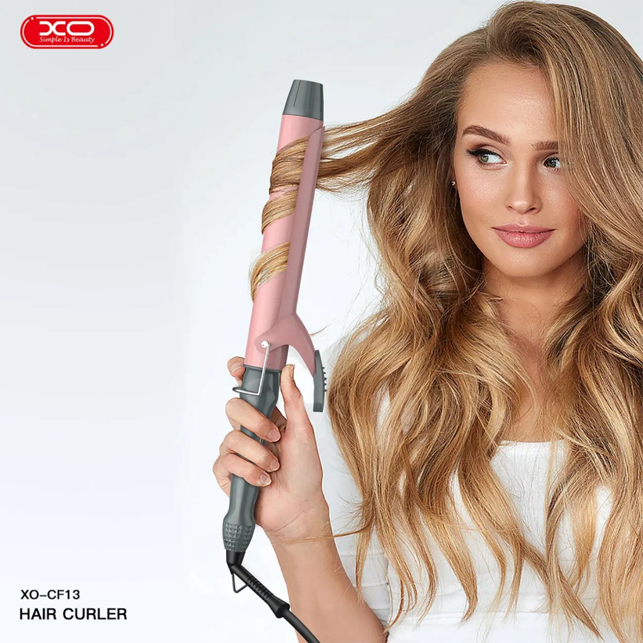 بابلیس حرفه ای برند XO cf13 دارای نمایشگر و تنظیم اتوماتیک دما